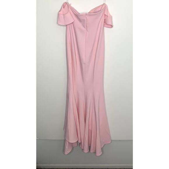 Revolve Likely Sunset Off-the-shoulder Petal Pink Dress Womens New Size 6 - Picture 13 of 16
